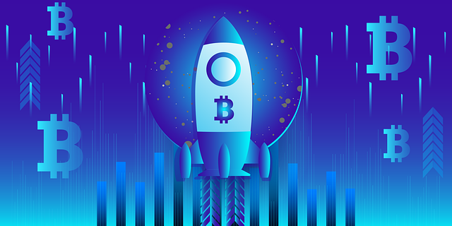 bitcoin-to-the-moon Bild von Satheesh Sankaran auf Pixabay