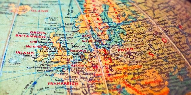 Diese Länder sind Pro Bitcoin Europakarte