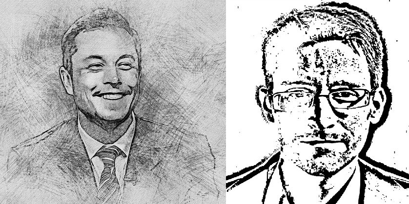 Edwar-Snowden-und-Elon-Musk