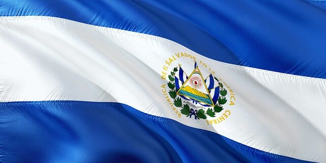 Flagge El Salvador El Salvador Flagge