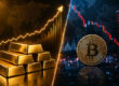 Gold glänzt / Bitcoin schwächelt