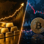 Gold glänzt / Bitcoin schwächelt