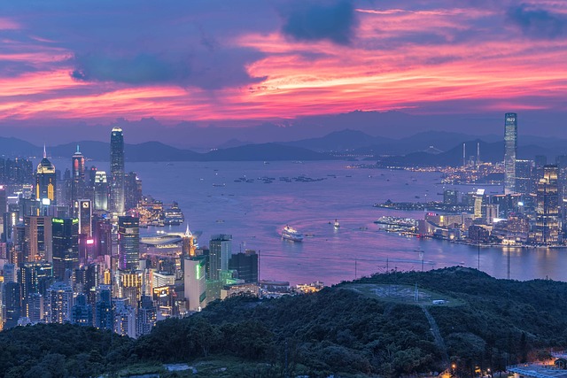 HongKong Aussicht auf HongKong