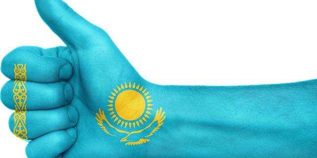 kasachstan Kasachstan Daumen hoch