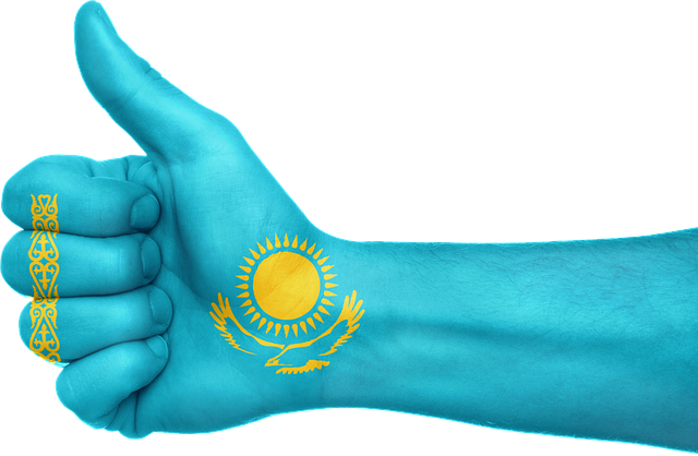 kasachstan Kasachstan Daumen hoch