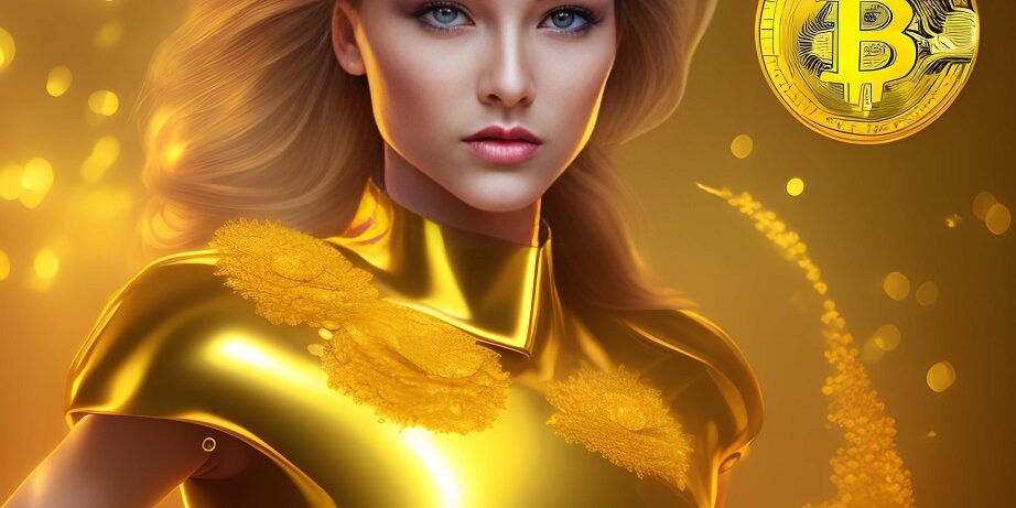 KI generiertes Bitcoin-Bild